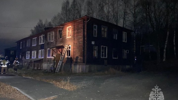 Ночной пожар в Качканаре унес жизни двух человек