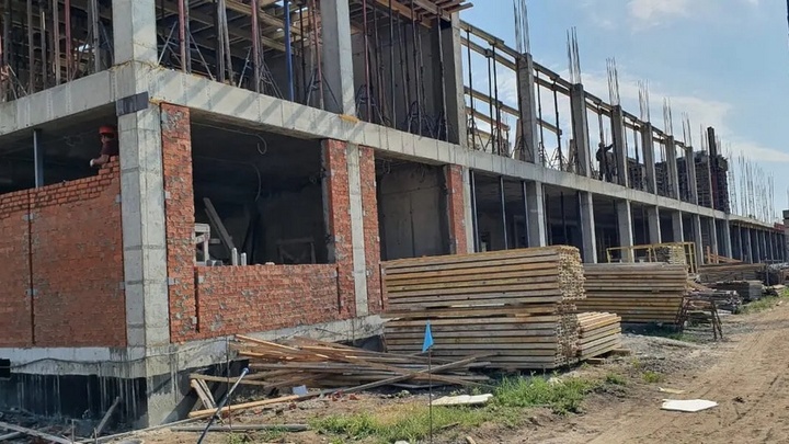 Готовность 13%: в Прикубанском округе Краснодара строят новую школу на 1550 мест