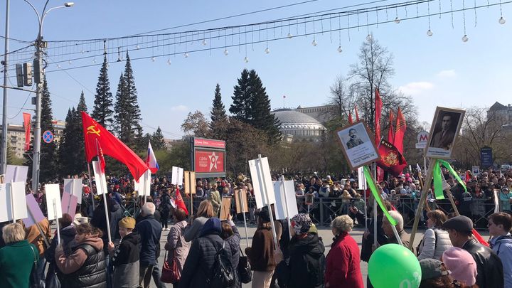 В Новосибирске на онлайн-версию акции Бессмертный полк потратят 447 тысяч рублей