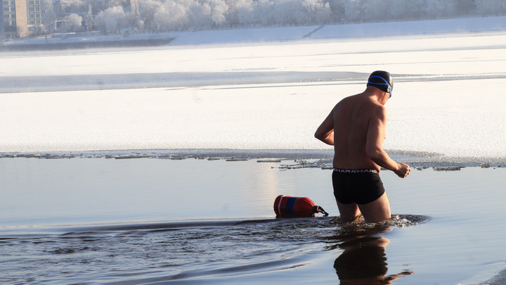 Морж Федорчук стал героем петербургских новостей