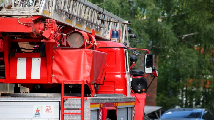 Опубликованы кадры момента взрыва в частном доме в Тобольске