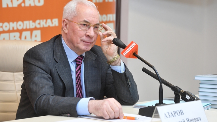 Николай Азаров назвал реальных шефов Украины. С ними и поговорим