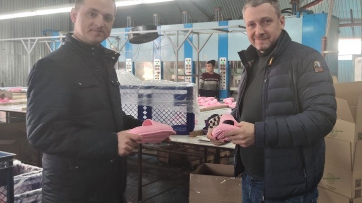 Новую линию по производству обуви запустили на Кубани
