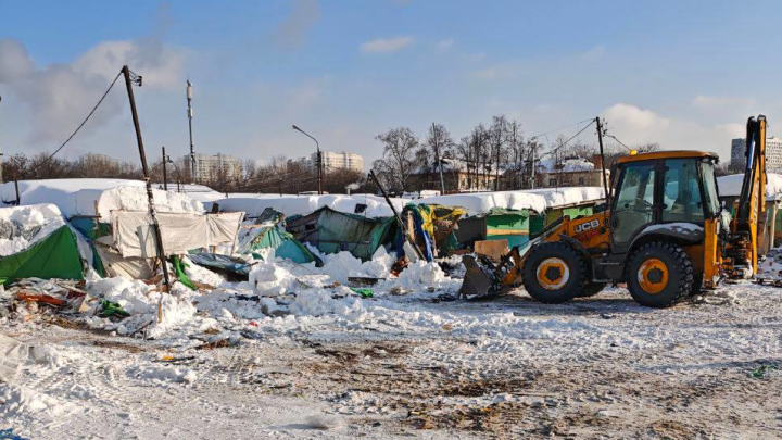 В Люберцах снесли половину сельхозрынка: что появится на его месте