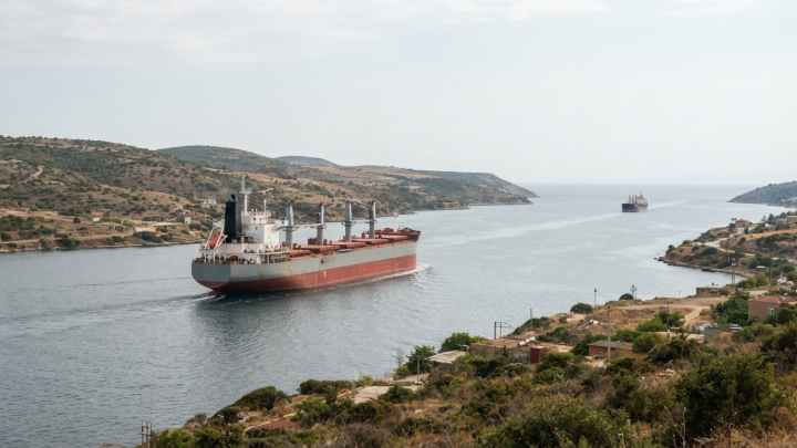 Турция ограничила проход судов в Черное море через Дарданеллы