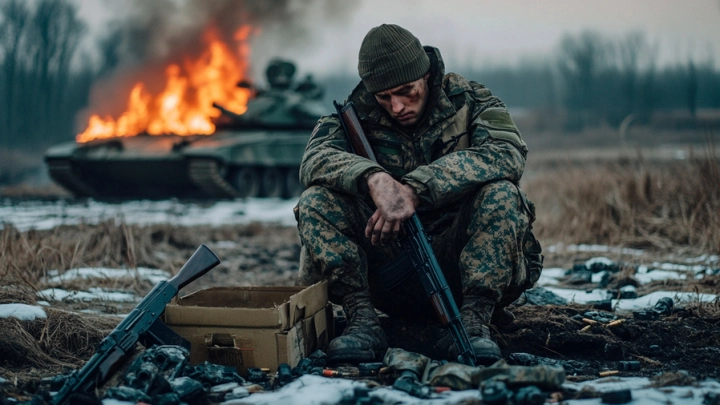 За того парня. Русский боец успешно ликвидировал бронемашину ВСУ с иностранными наёмниками. Свежая сводка с фронтов СВО от военкоров