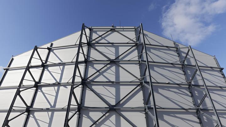 Американцы нашли странный военный ангар в Китае