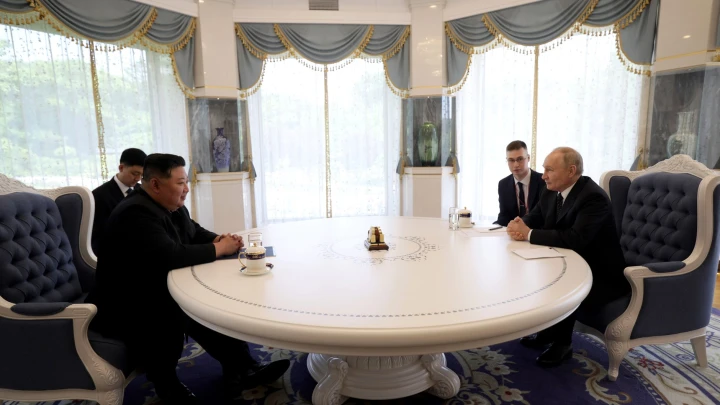 В Пекине завершилась встреча Владимира Путина и Ки Чен Ына
