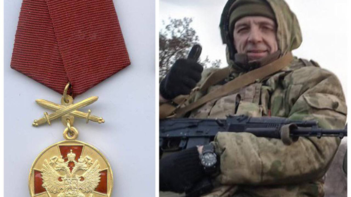 Бывший генерал Александр Кандиков из Новосибирска награждён медалью за СВО