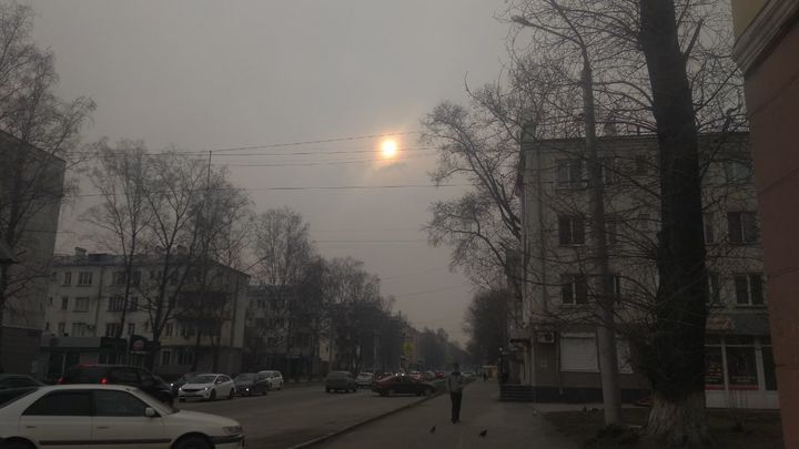 Режим черного неба снова объявили в Новокузнецке