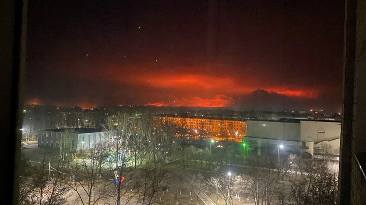 Крупный пожар на площади 60 тысяч гектаров потушили около села в Забайкалье