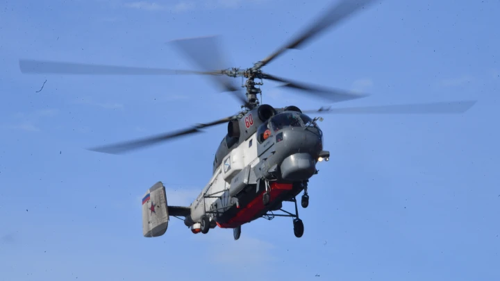 Вертолет Ка-52 расстрелял беспилотник ВСУ в Подмосковье
