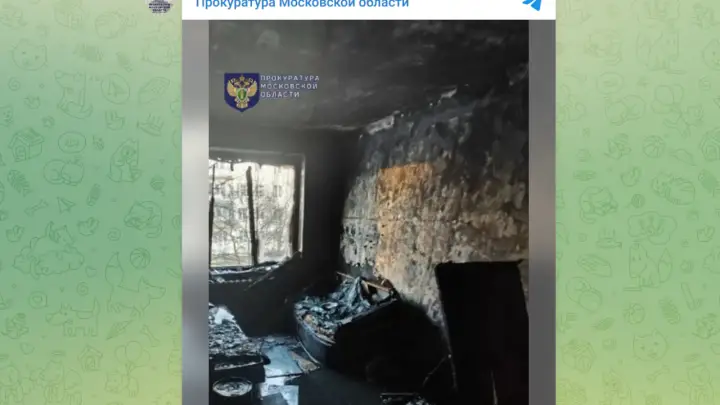 В подмосковном Хотьково при пожаре погибла годовалая девочка