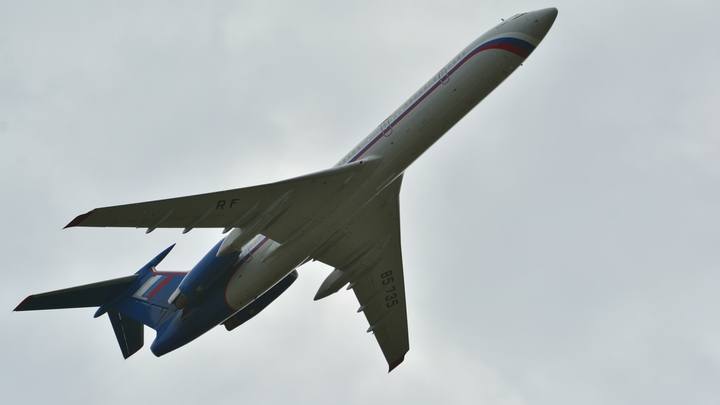 Самолет Ту-154 Минобороны не долетел до Новосибирска из Екатеринбурга