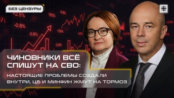 Чиновники всё спишут на СВО: настоящие проблемы создали внутри, ЦБ и Минфин жмут на тормоз