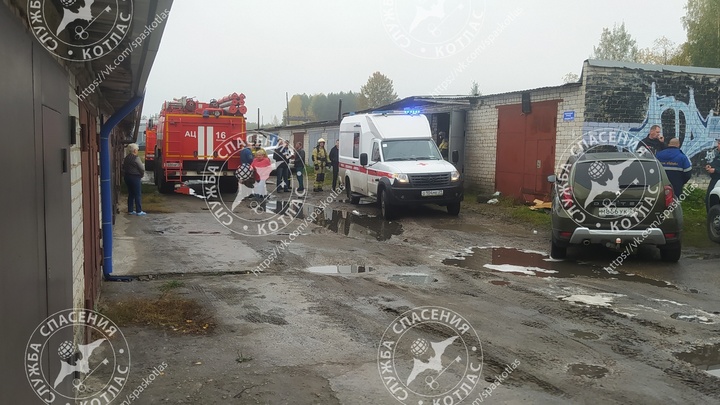 В Вычегодском в гаражном кооперативе произошел взрыв газа