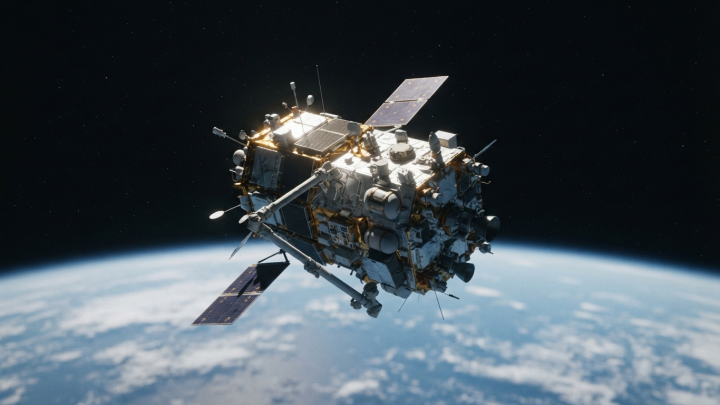 Аппарат миссии MRV начал вращаться вокруг своей оси