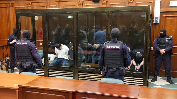 Военный суд начал рассмотрение дела о теракте в Крокус Сити Холле по существу