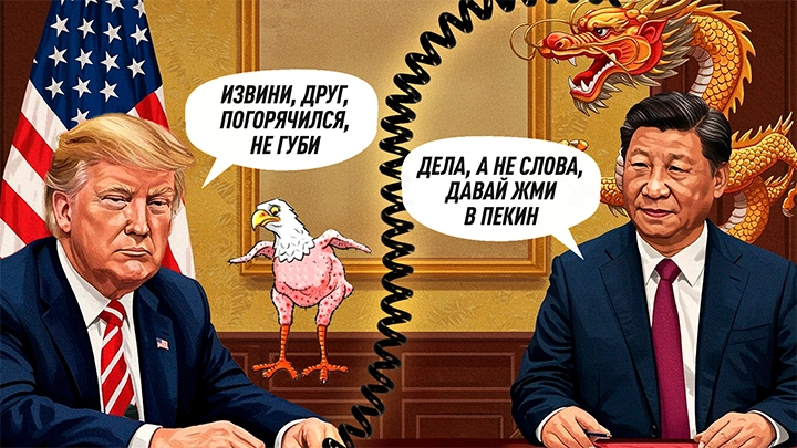 Позвонил, вызвал на ковёр: Си Цзиньпин показал всем, как надо обращаться с Трампом