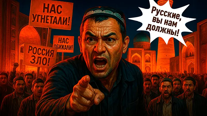 Русских героев сменили бандиты: Узбекистан зашёл на опасный вираж вслед за Киевом и Баку
