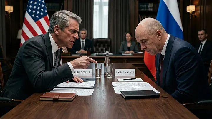 Тайная встреча российского Силуанова и американского Бессента: Кто на самом деле сдаёт Россию за столом переговоров?
