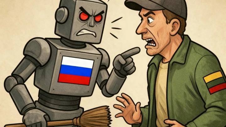 В Литве не смогли применить языковой закон к роботу-уборщику с русской речью В Литве не смогли применить языковой закон к роботу-уборщику с русской речью