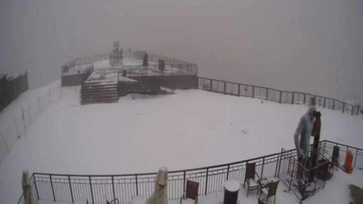 На Розе Хутор закрыли две канатные дороги из-за метели