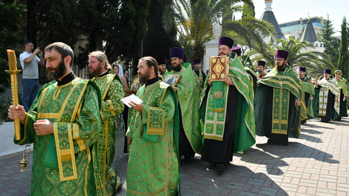 Крестный ход в память святых благоверных Петра и Февронии Муромских состоялся в Сочи
