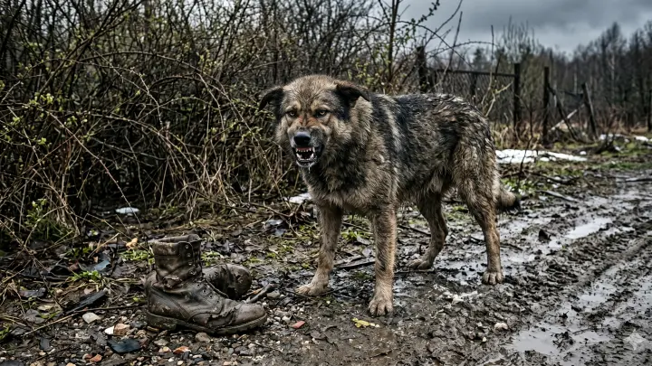 Русский оператор дрона в ужасе: собаки съели убитого сослуживцем солдата ВСУ