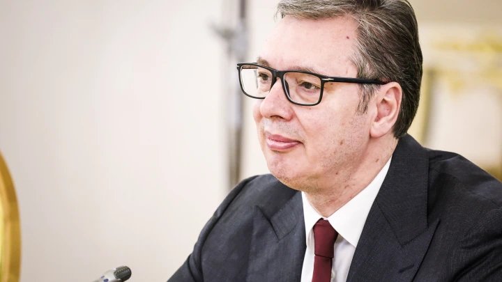 Вучич поблагодарил русскую разведку за предупреждение о подготовке ЕС «майдана» в Сербии Вучич поблагодарил русскую разведку за предупреждение о подготовке ЕС «майдана» в Сербии