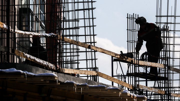 В Ленинском городском округе произошел пожар в строящемся жилом комплексе