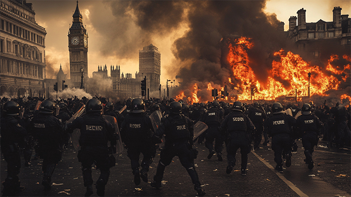 Бунт против мигрантов уже вошёл в историю: Бомба, заложенная под Россию, взорвалась в другом месте Бунт против мигрантов уже вошёл в историю: Бомба, заложенная под Россию, взорвалась в другом месте