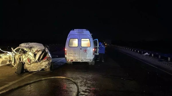 В праздничный день в жуткой аварии на автомобильной трассе погибли двое мужчин в Ростовской области