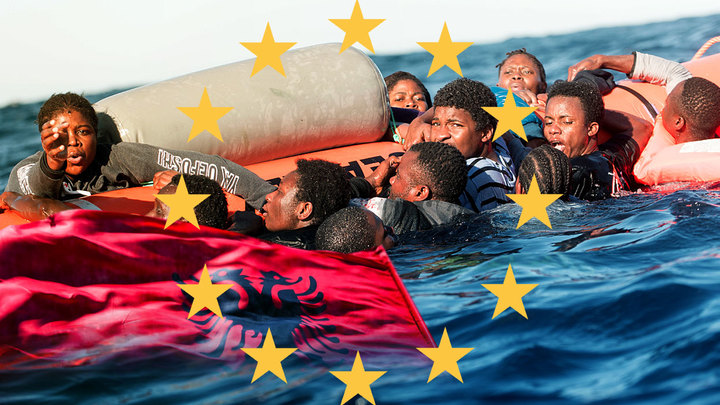 Албания становится «отстойником» для мигрантов