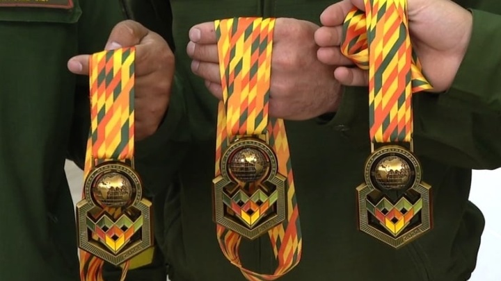 Военные 75-го региона установили рекорд в финале Танкового биатлона