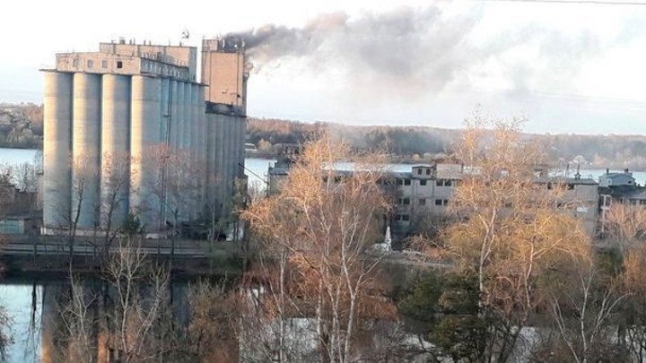 В Кинешме загорелось одно из самых высоких зданий