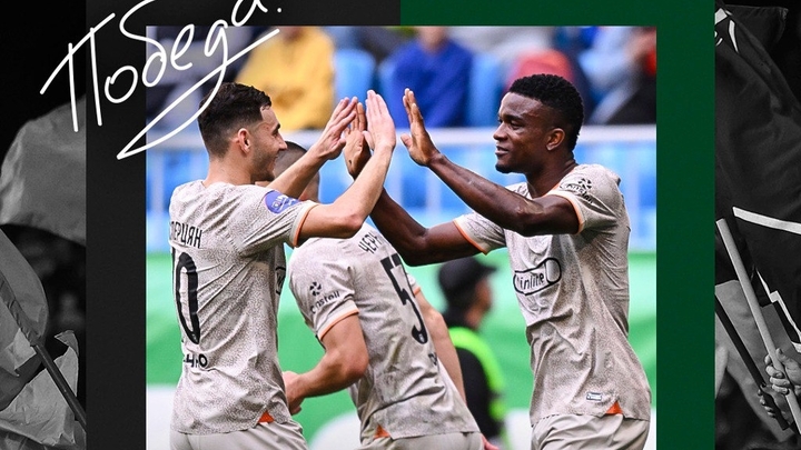 ФК Краснодар поднялся на первое место в турнирной таблице РПЛ, разгромив Акрон