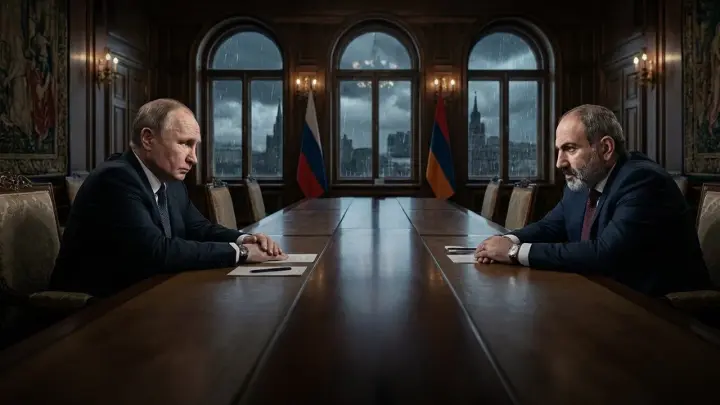 Жёсткий разговор за закрытыми дверями: Армянская газета объявила о провале переговоров Путина и Пашиняна