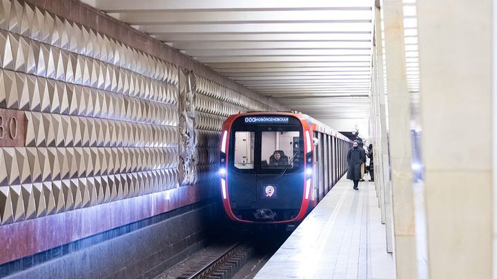 Мэр Москвы рассказал о замене старых поездов на оранжевой линии метро