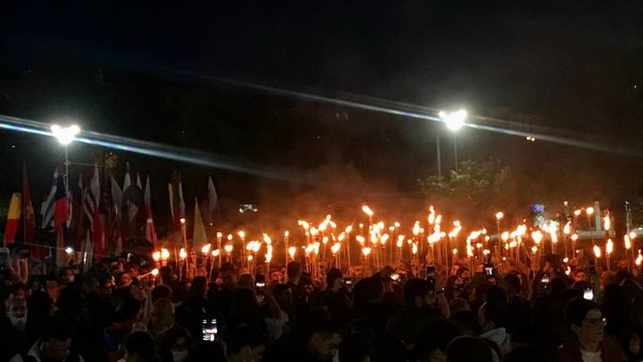 В Нагорном Карабахе проходит факельное шествие в память жертв Геноцида армян