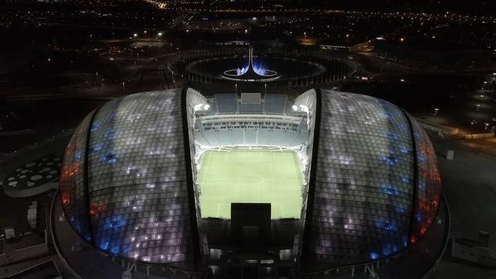 В Сочи идёт восстановление поля на стадионе Фишт