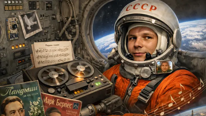 Что слушал Гагарин в кабине «Востока»: неожиданные детали полёта космонавта