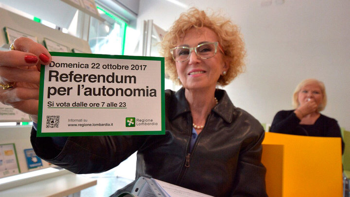 Референдумы в Италии. Максимальная автономия, пока не независимость