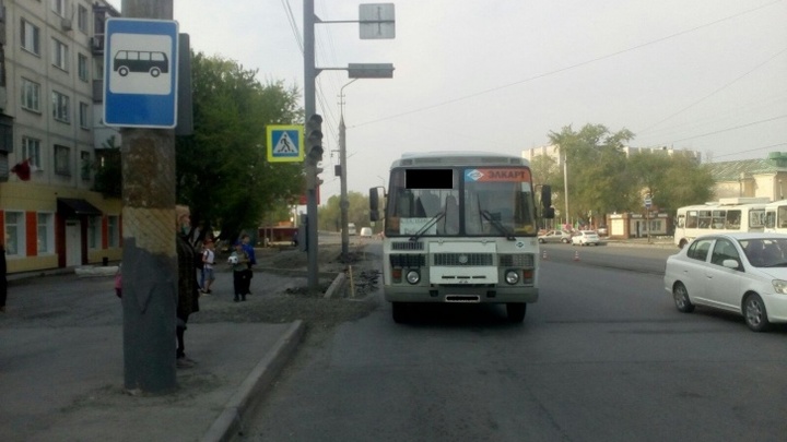 В Кургане пассажирский автобус сбил 9-летнего мальчика