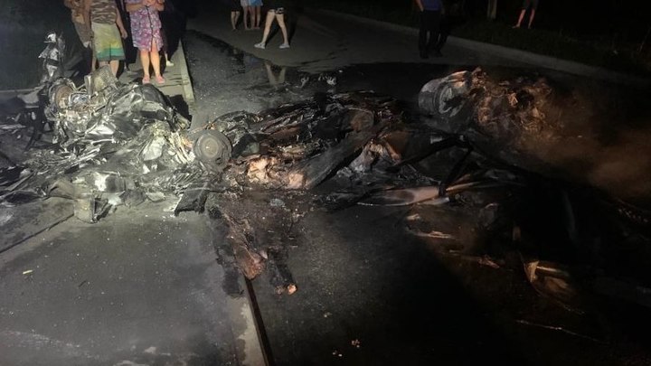 Под Таганрогом упал неизвестный беспилотный аппарат самолётного типа