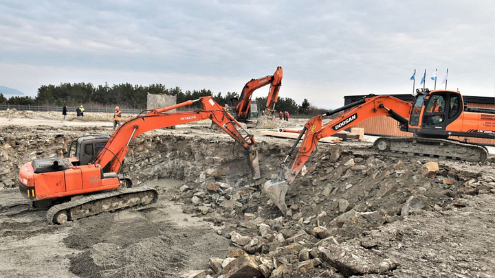 В Геленджике приступили к строительству новых очистных сооружений