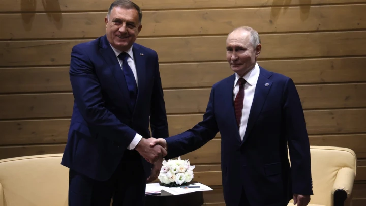 Додик попросил Путина не бросать Республику Сербскую на съедение евробюрократам