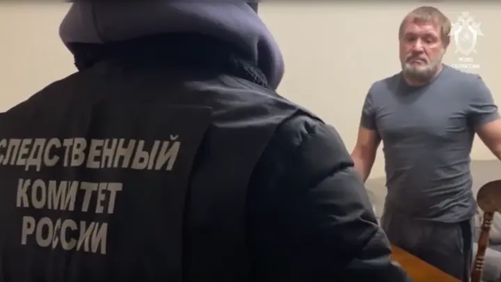 Появилось видео задержания криминального авторитета из Челябинска