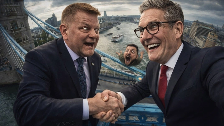 Залужный попытался говорить по-английски. Мутко помните? Это были цветочки