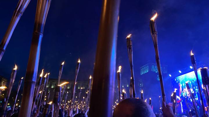 Ереванское шествие в память жертв Геноцида армян: Как это было